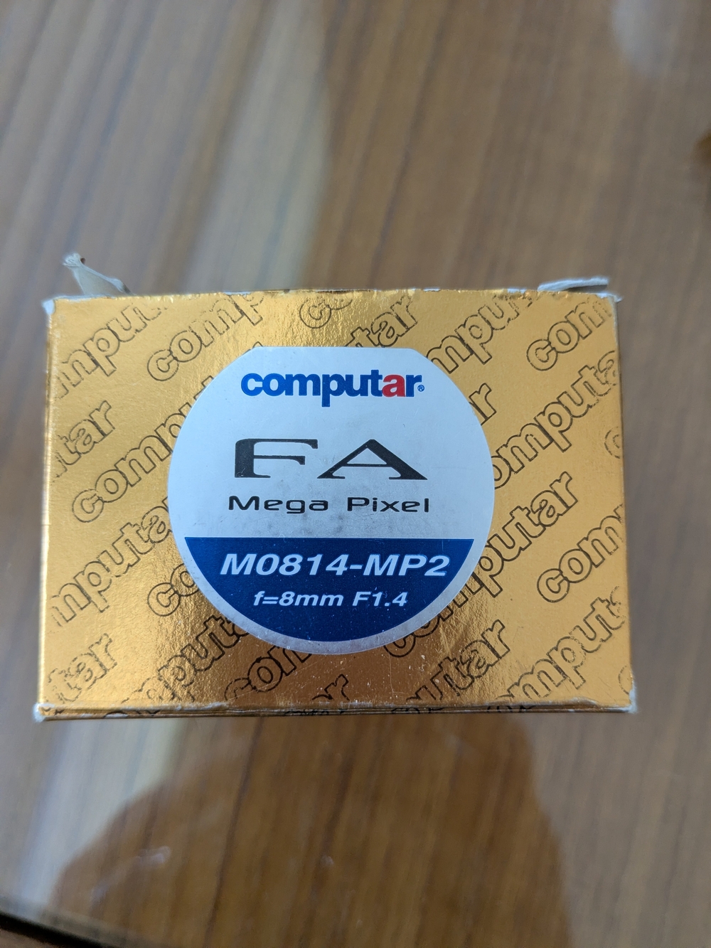 FA Mega Pixel M0814-MP2 8mm F1.4 Camera Lens - EUC